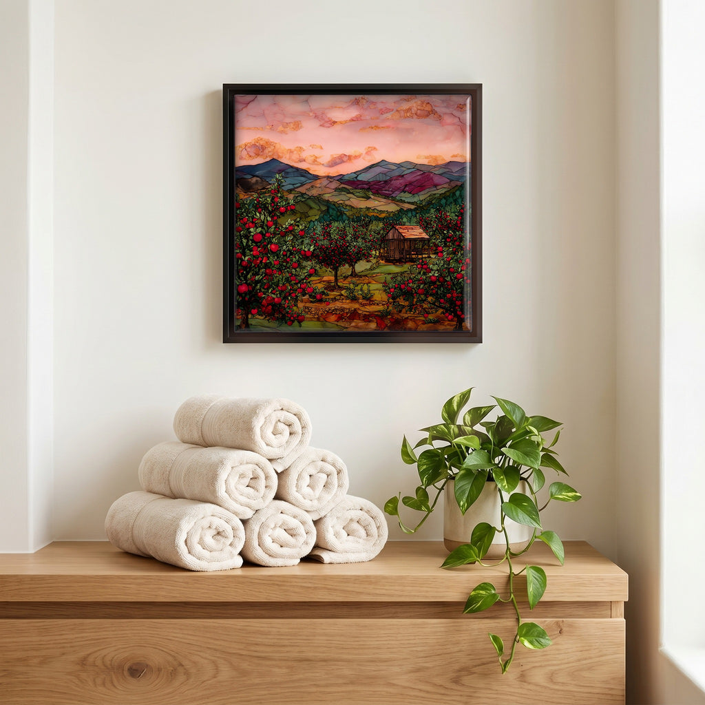 A quiet corner of the bath.