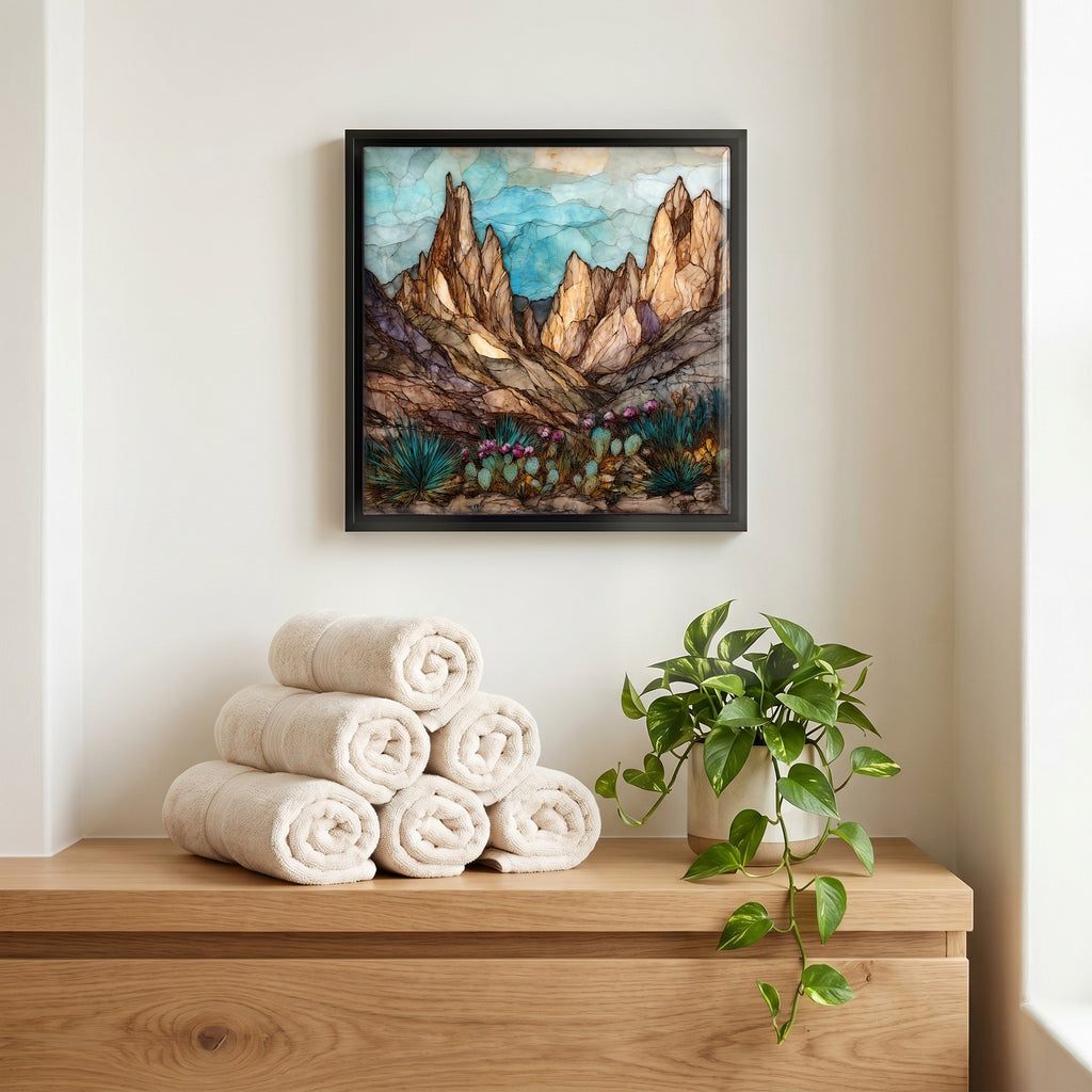 A quiet corner of the bath.