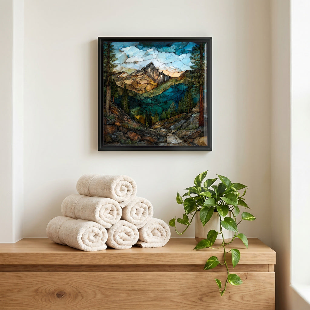 A quiet corner of the bath.