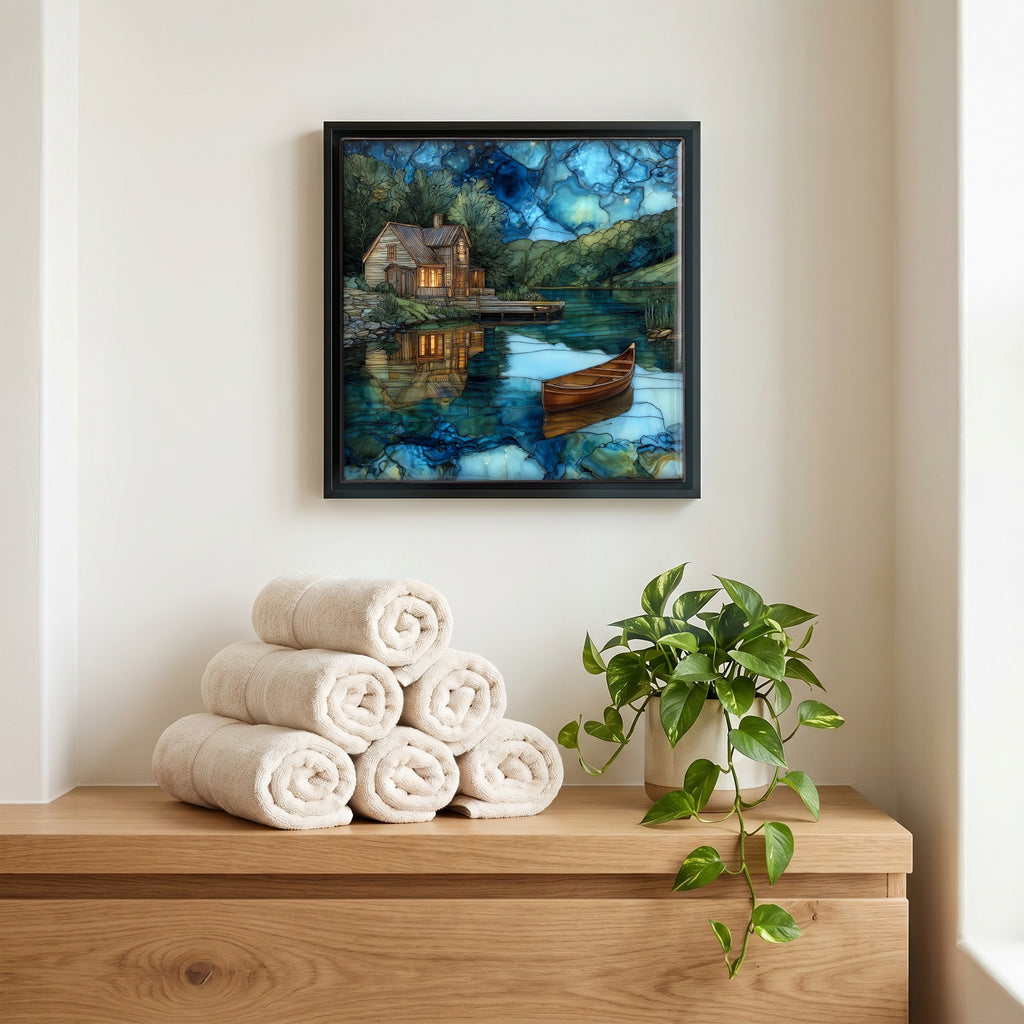 A quiet corner of the bath.