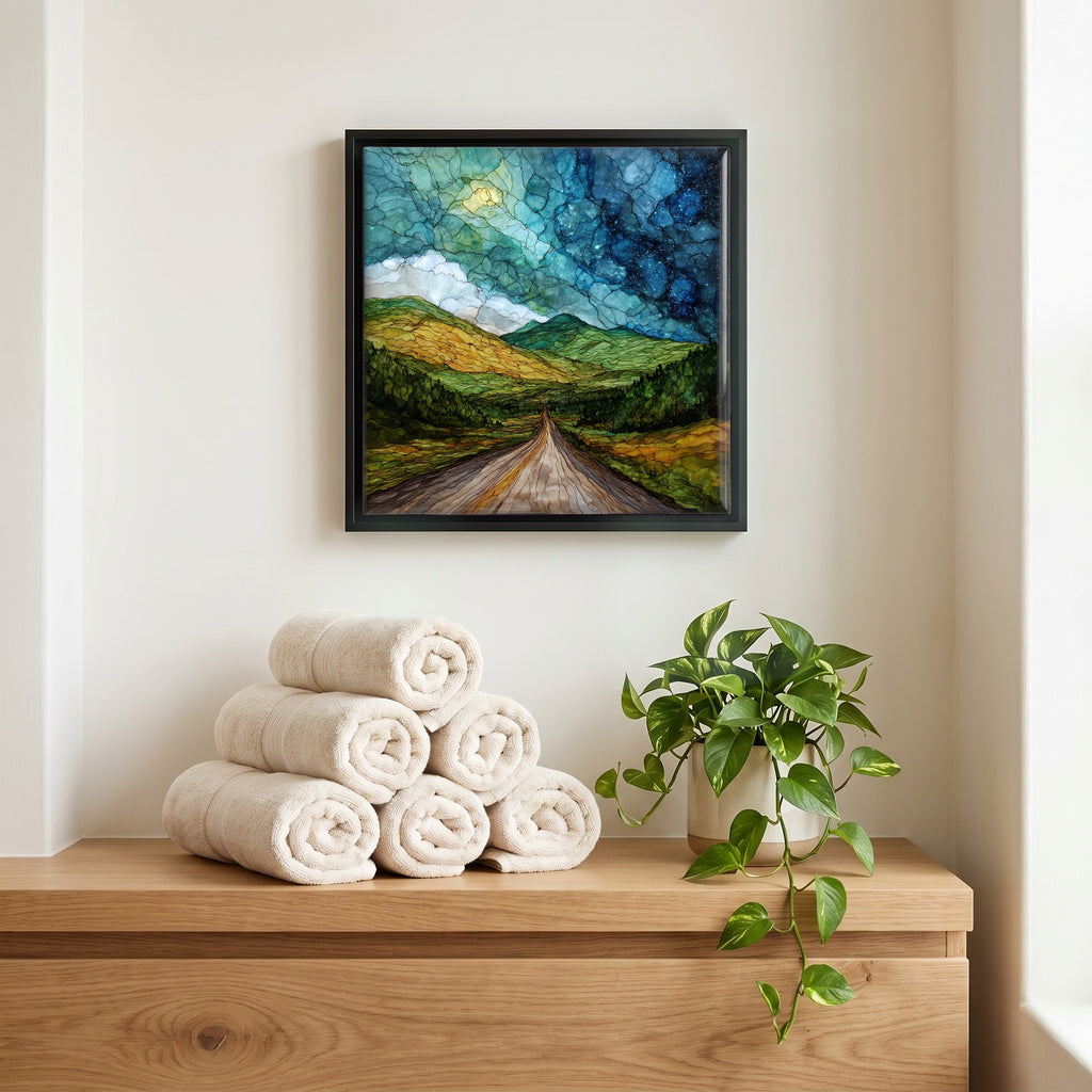 A quiet corner of the bath.