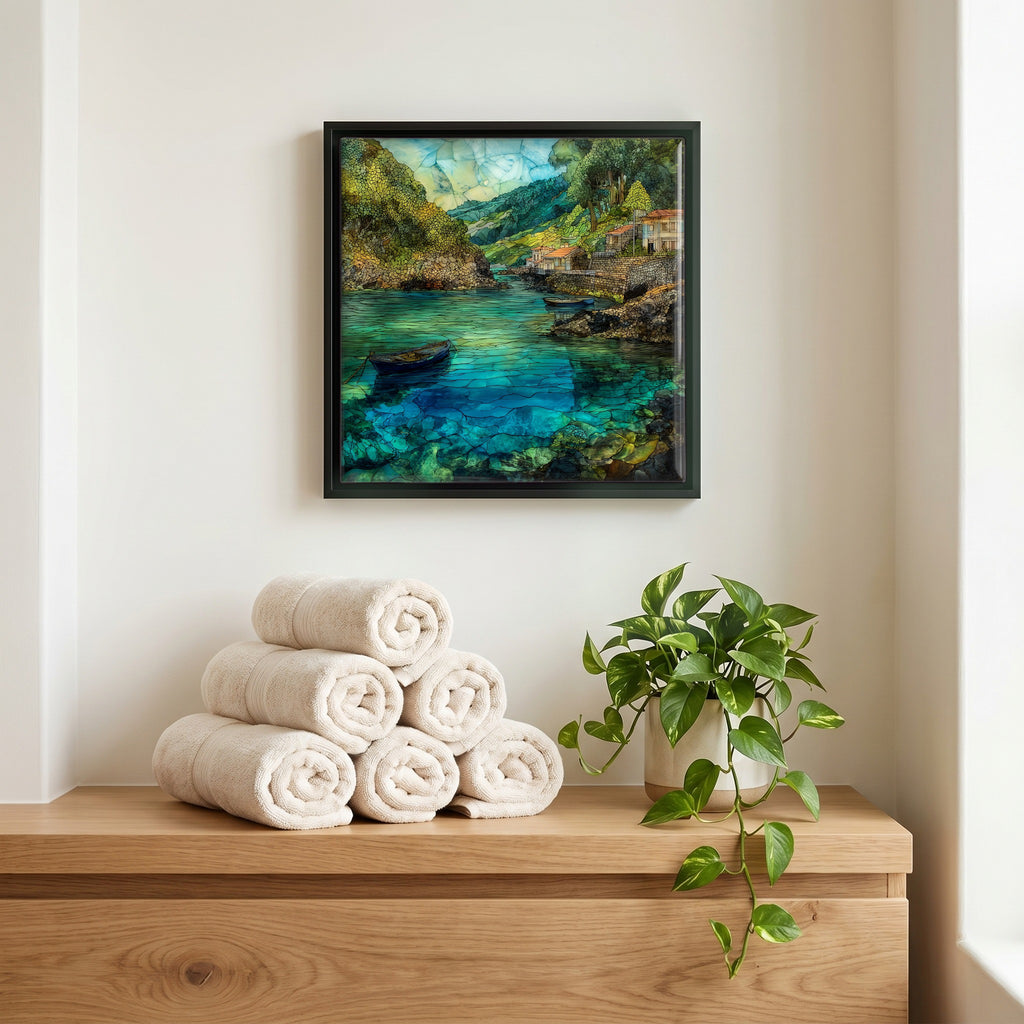 A quiet corner of the bath.