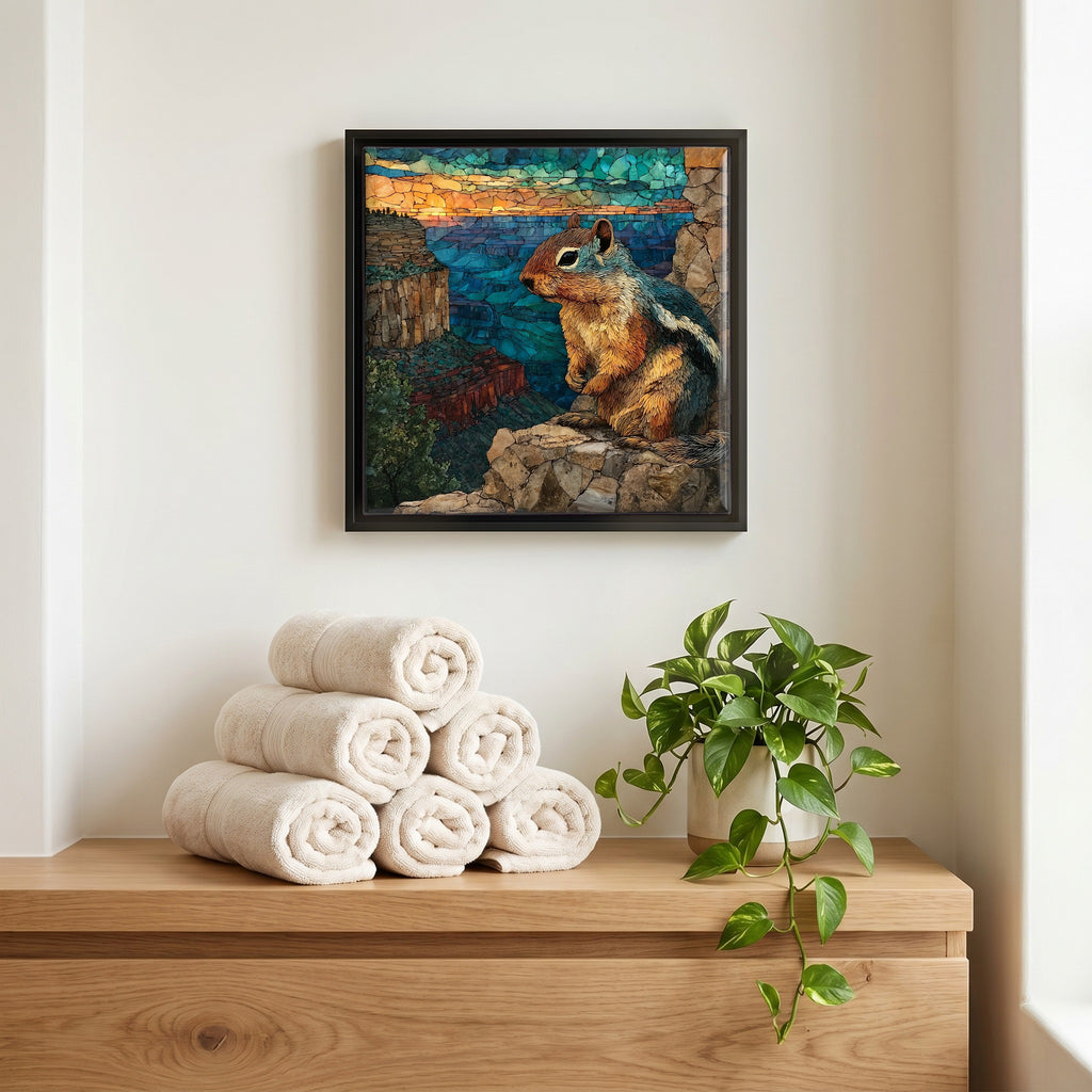 A quiet corner of the bath.