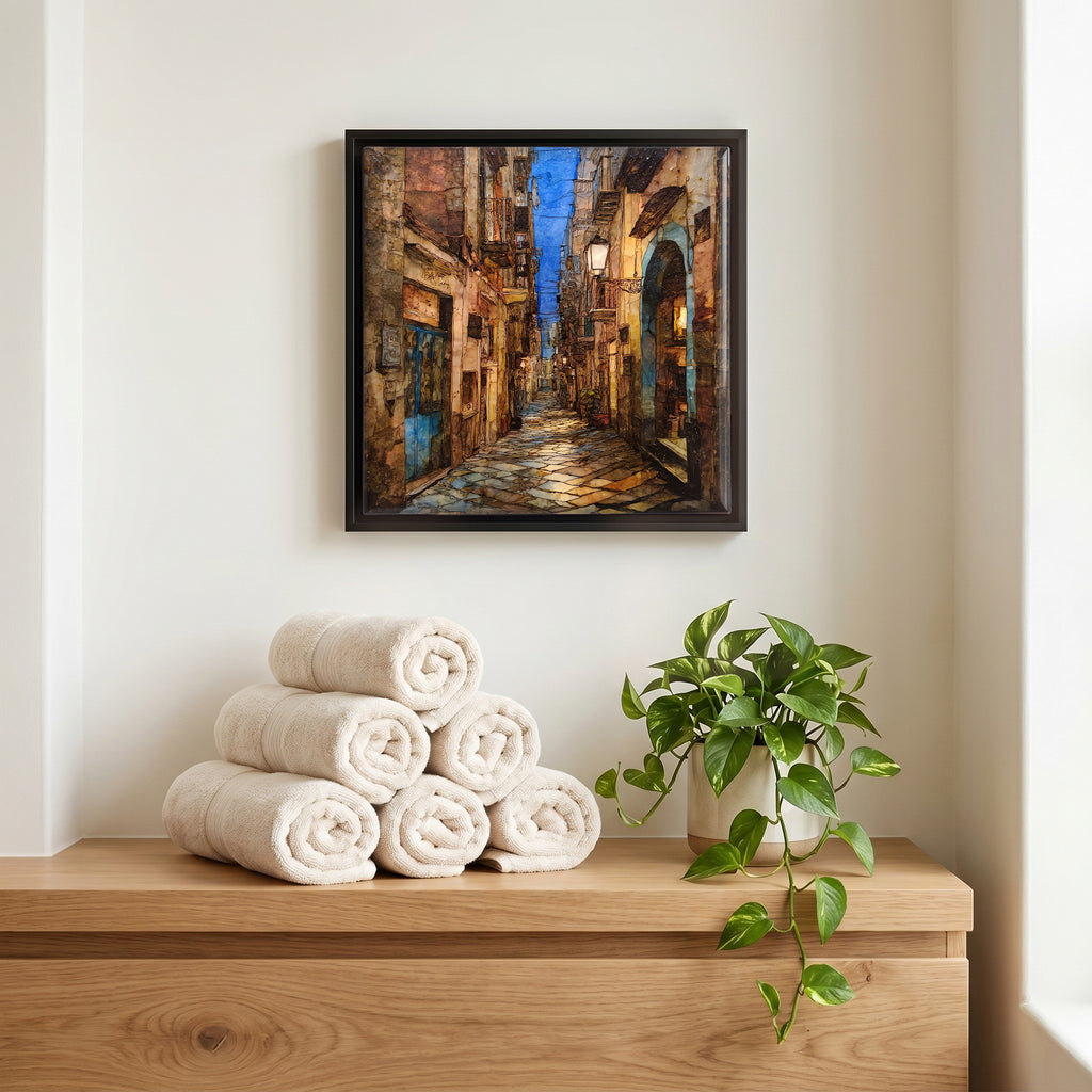 A quiet corner of the bath.
