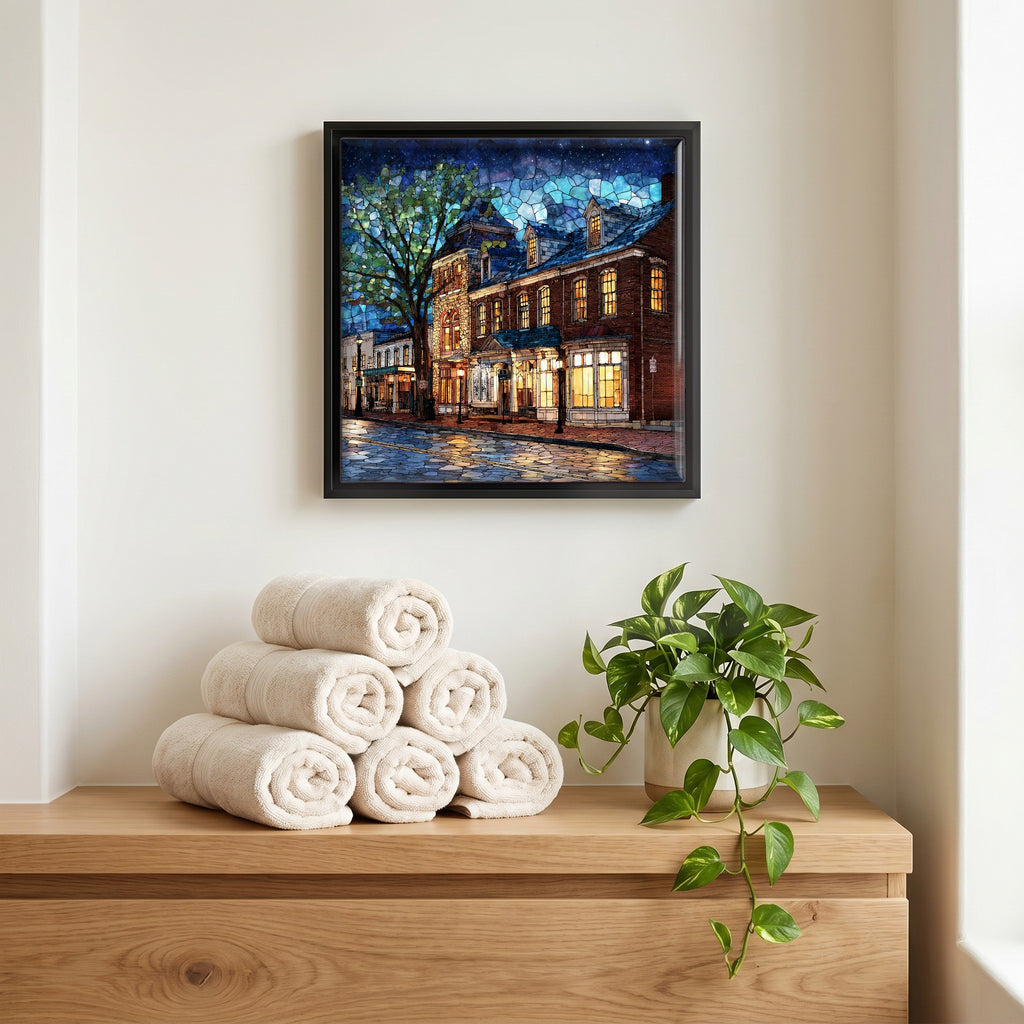 A quiet corner of the bath.