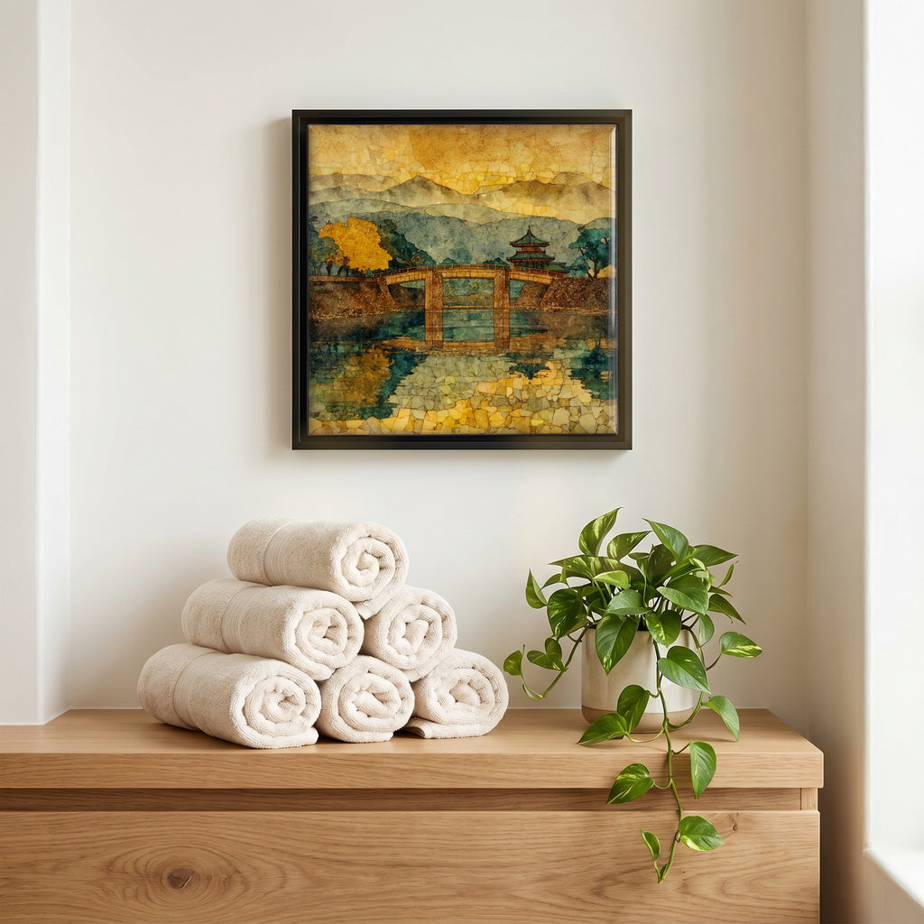 A quiet corner of the bath.