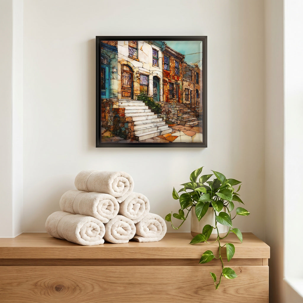 A quiet corner of the bath.