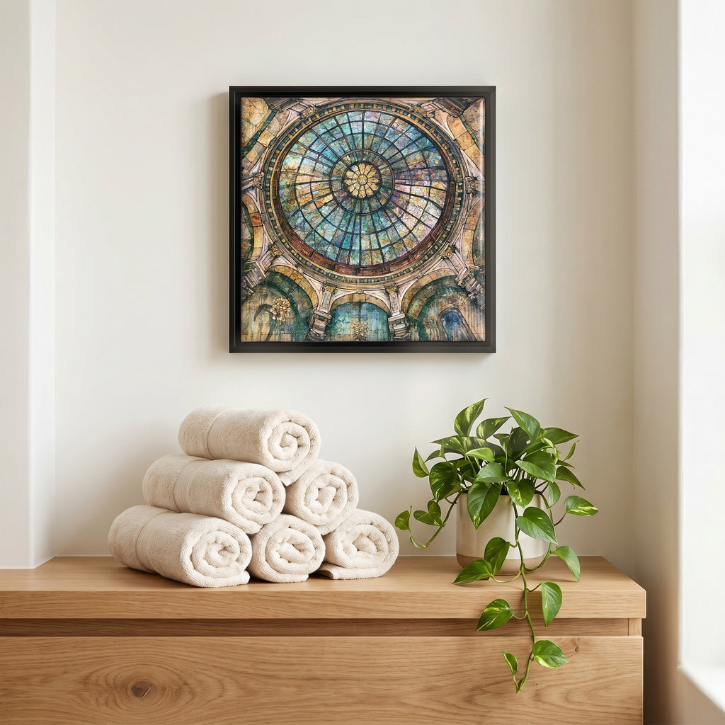 A quiet corner of the bath.