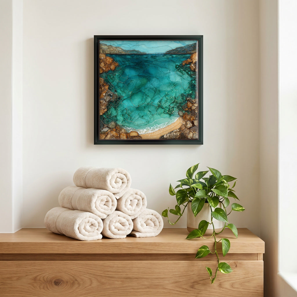 A quiet corner of the bath.