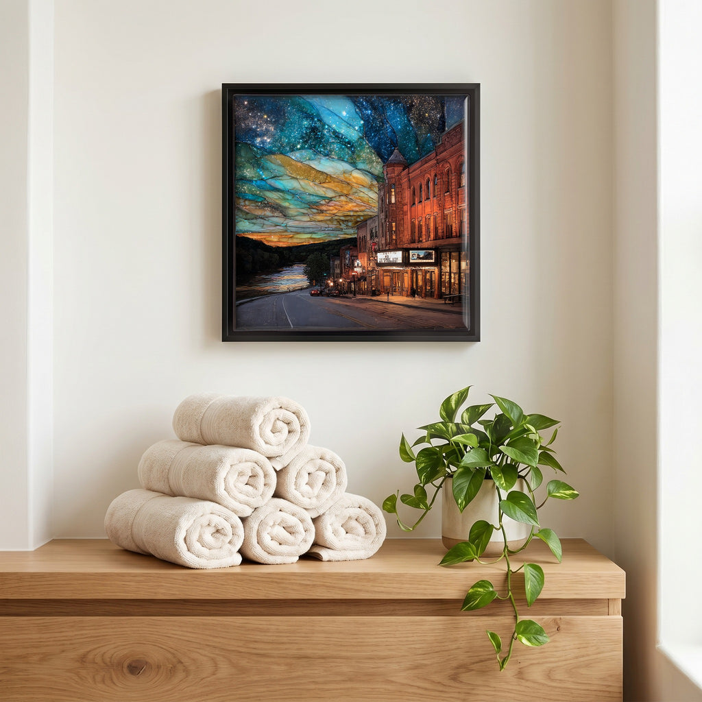 A quiet corner of the bath.