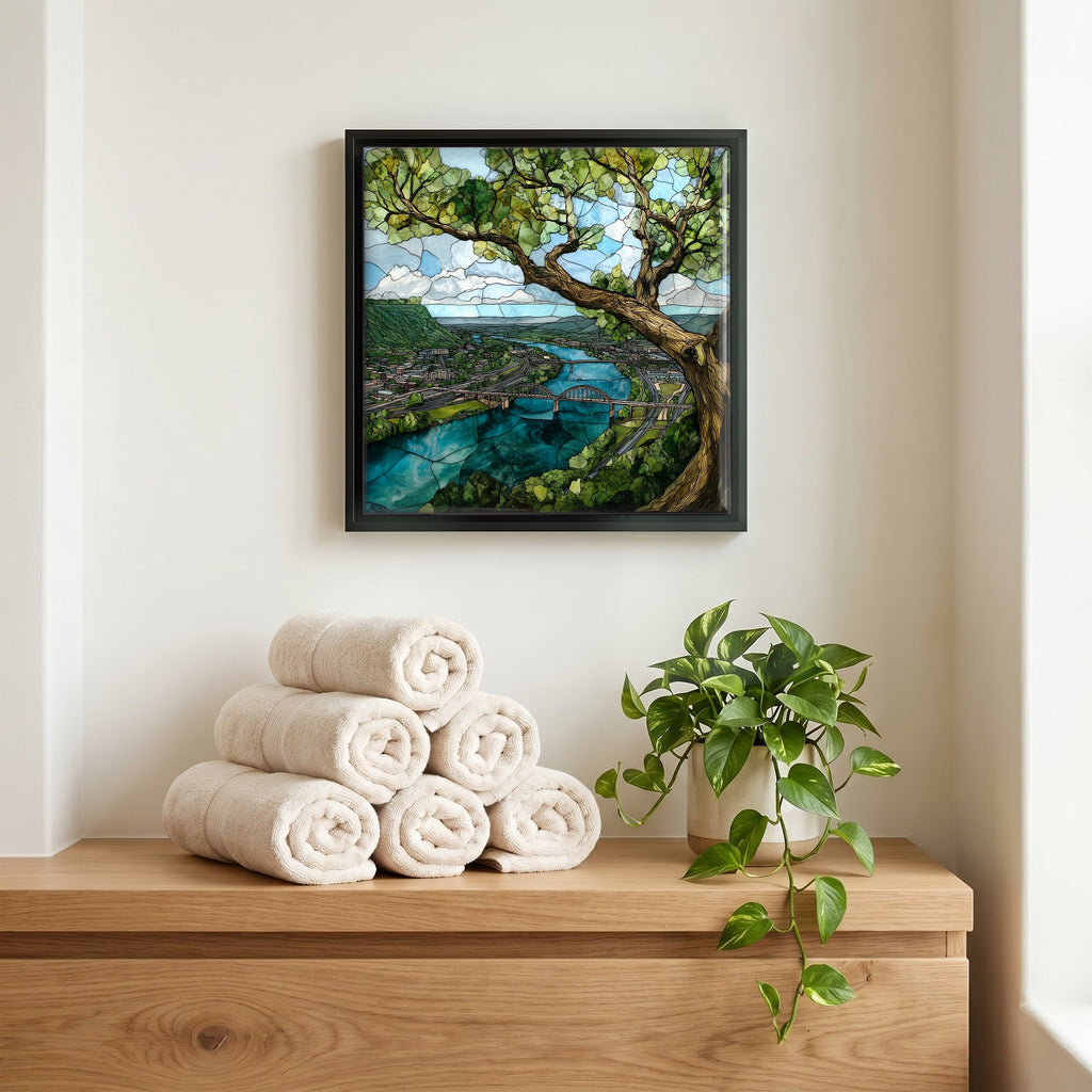 A quiet corner of the bath.