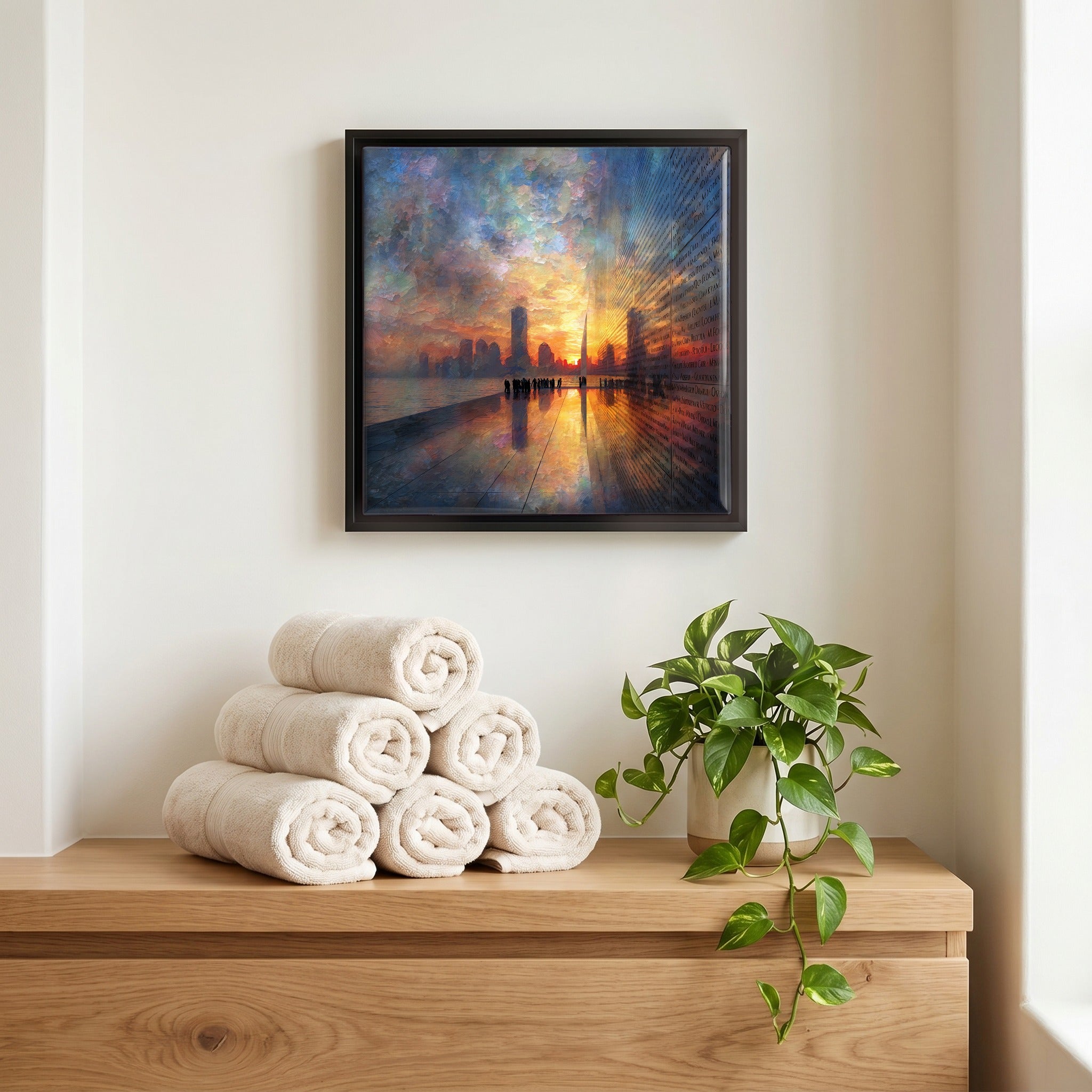 A quiet corner of the bath.