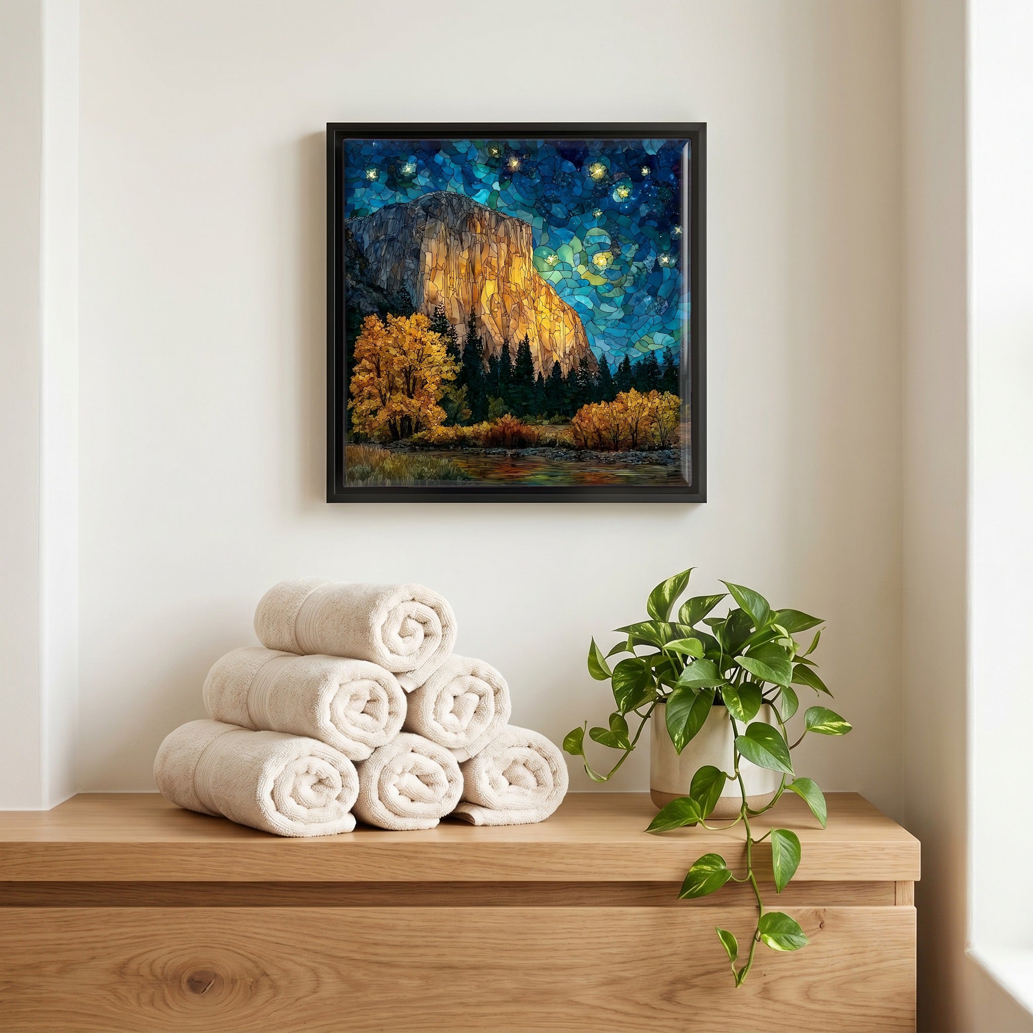 A quiet corner of the bath.
