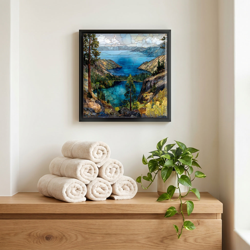 A quiet corner of the bath.