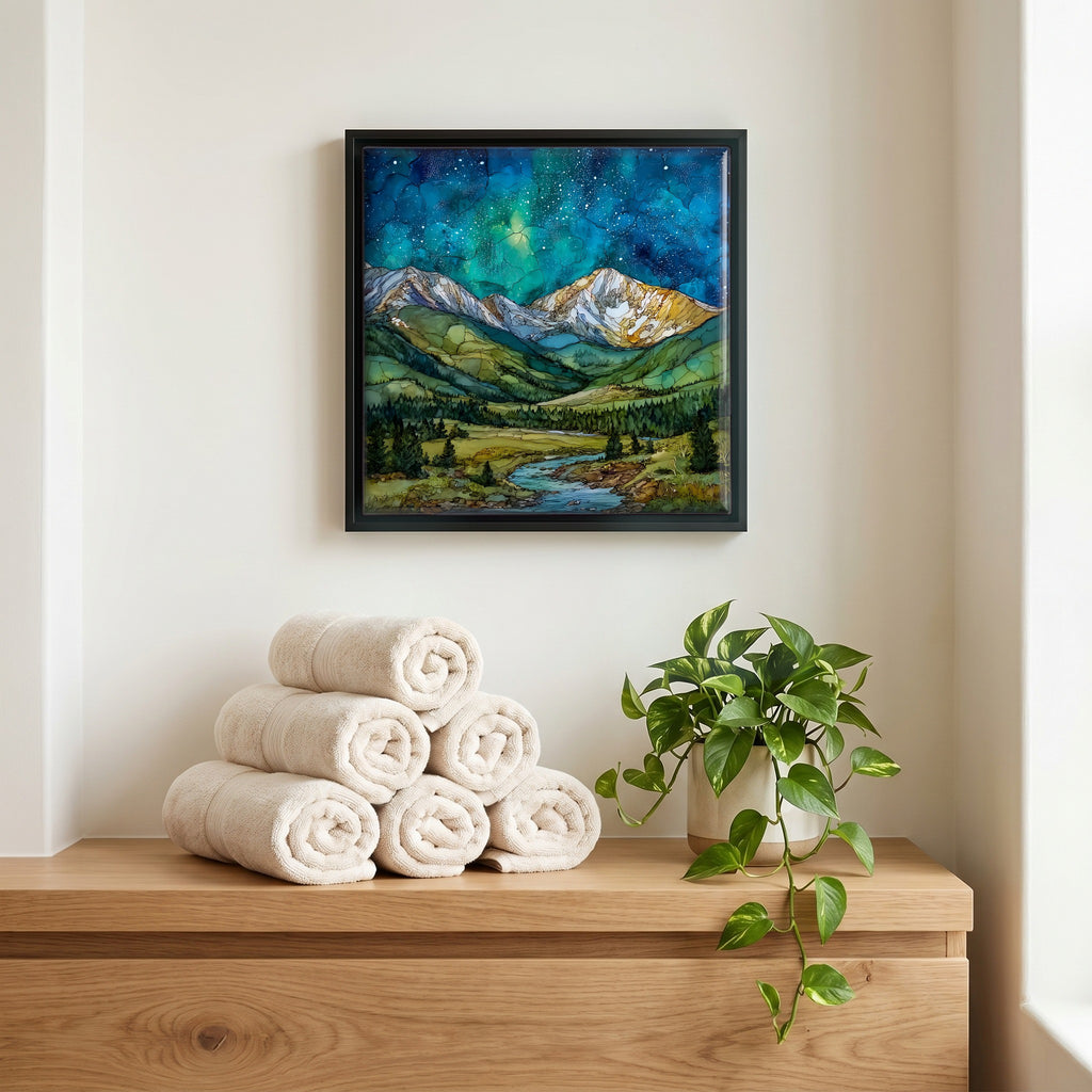 A quiet corner of the bath.