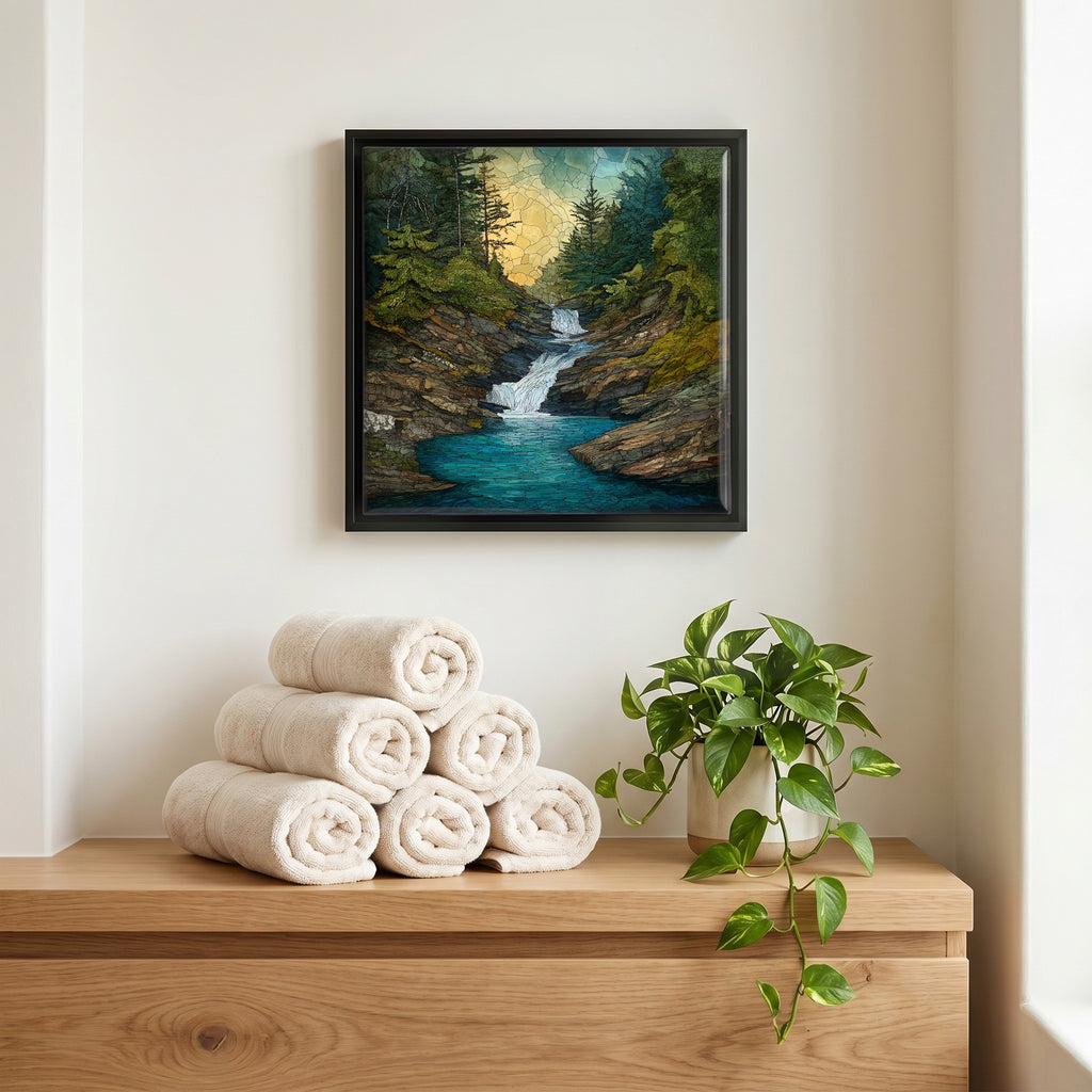 A quiet corner of the bath.