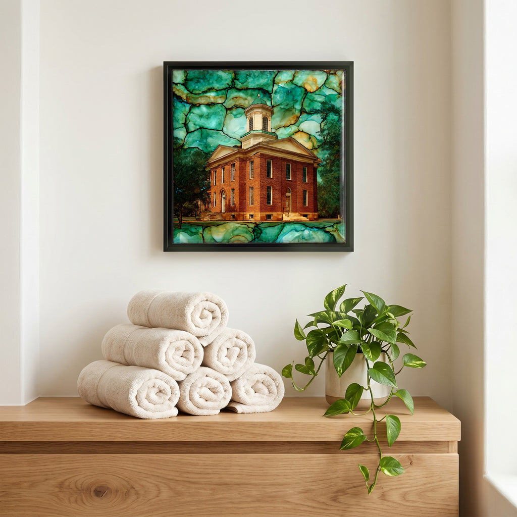 A quiet corner of the bath.