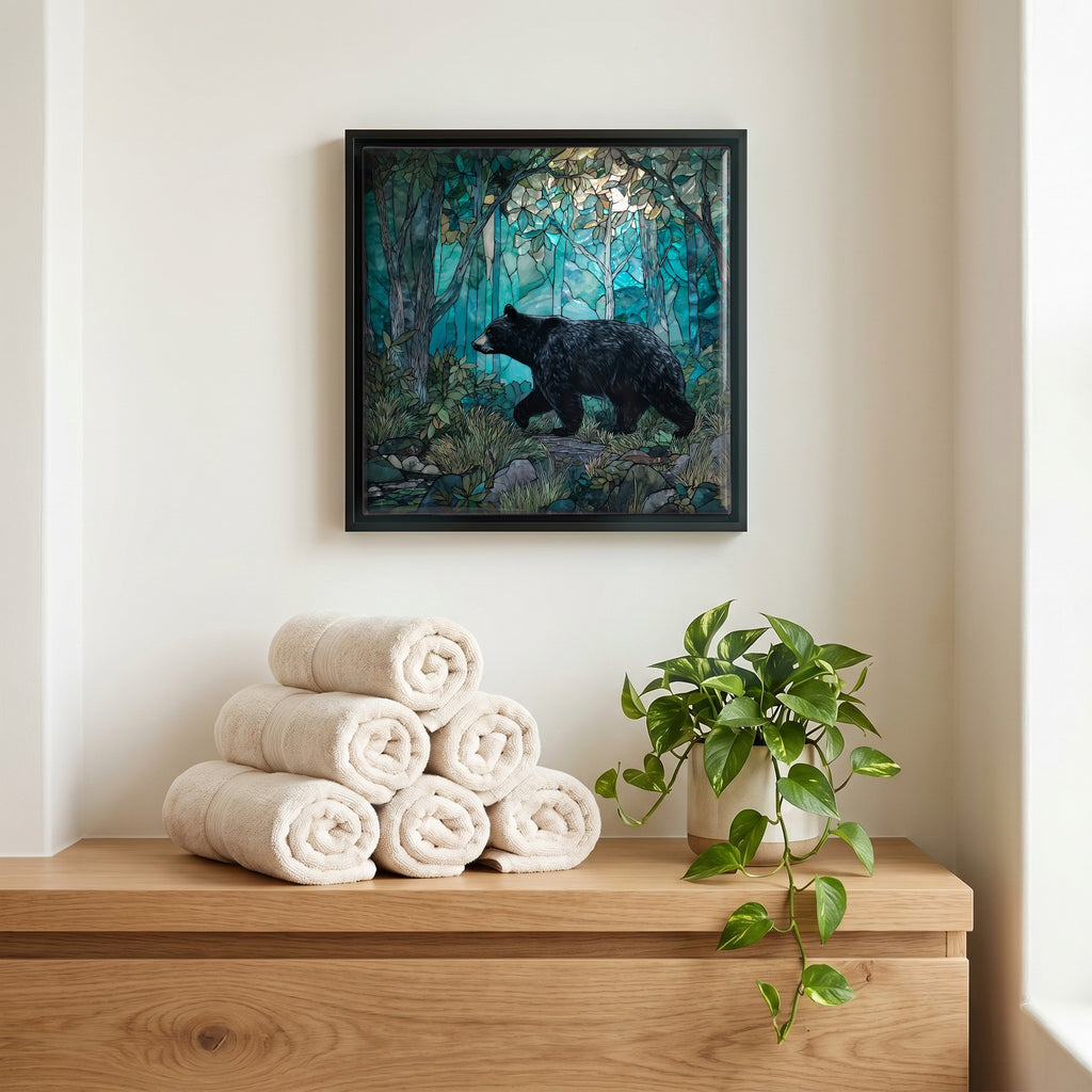 A quiet corner of the bath.