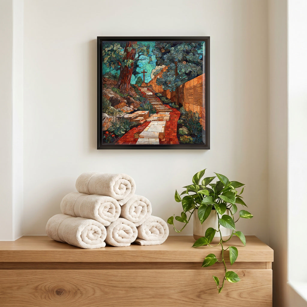 A quiet corner of the bath.