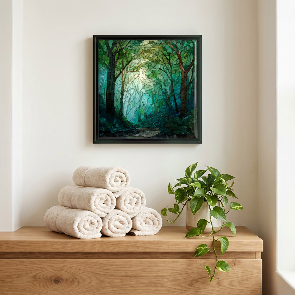 A quiet corner of the bath.