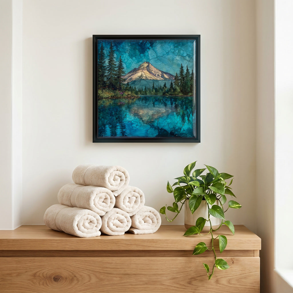 A quiet corner of the bath.