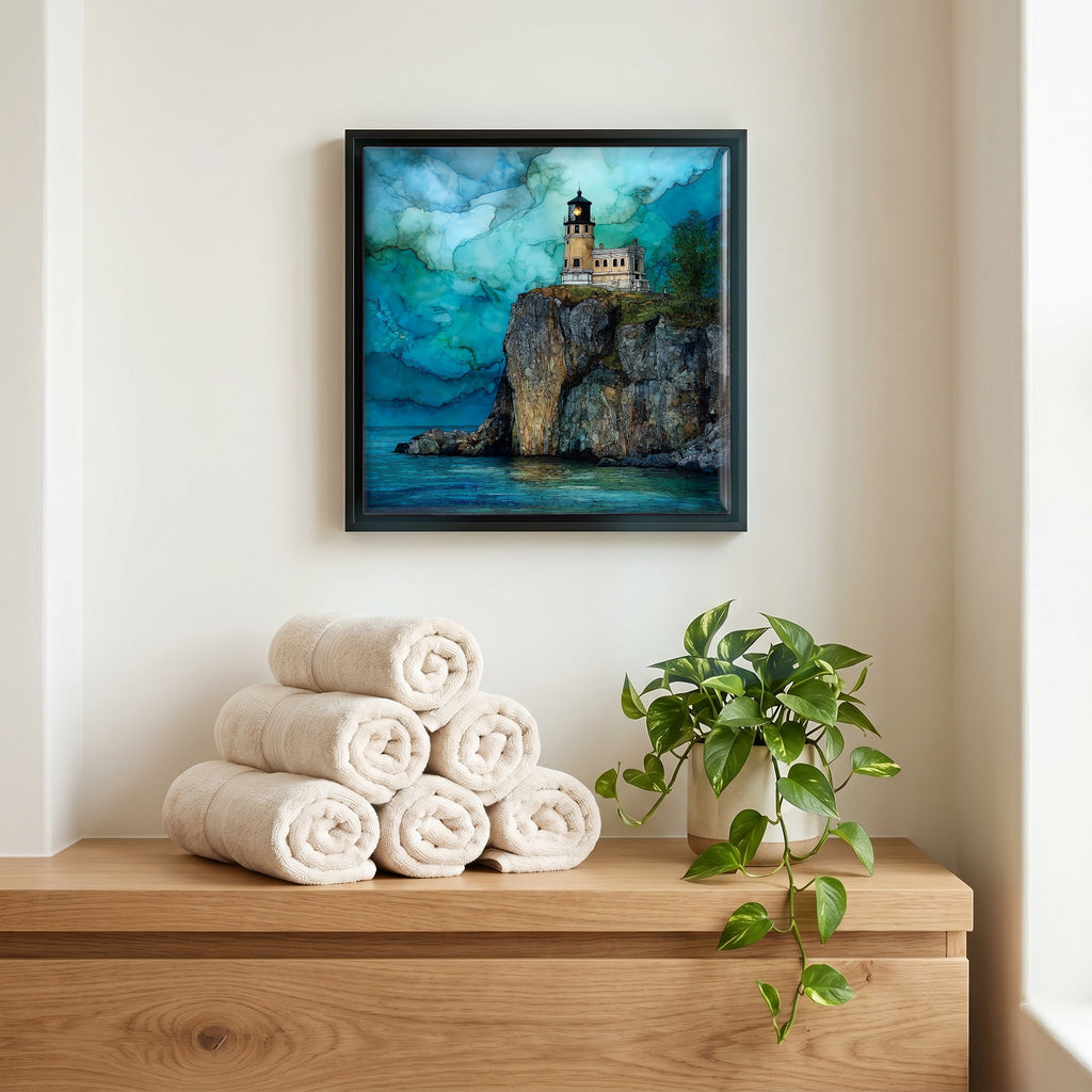 A quiet corner of the bath.