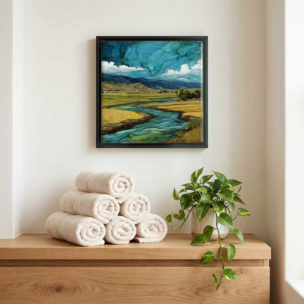 A quiet corner of the bath.