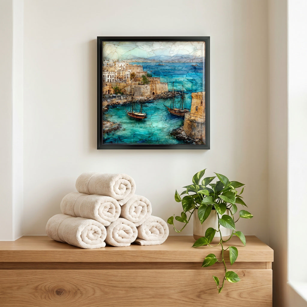 A quiet corner of the bath.
