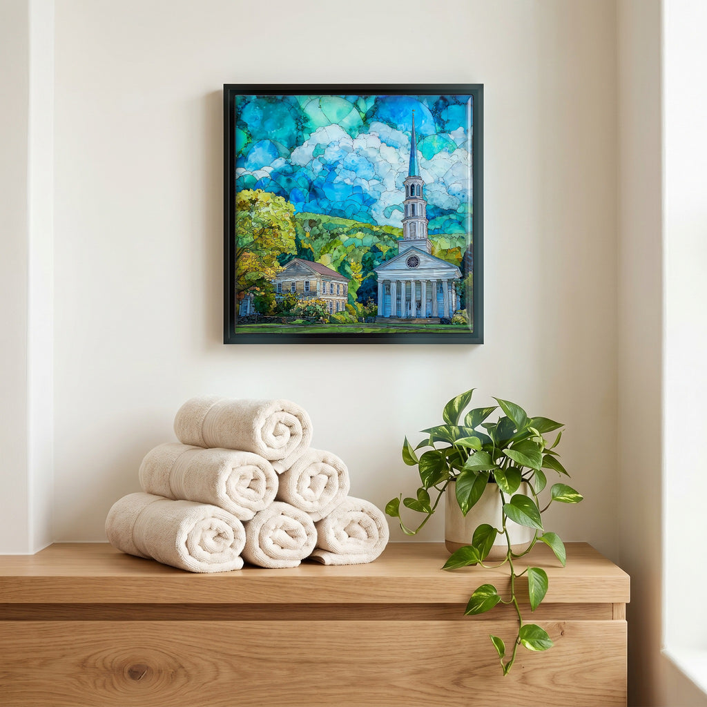A quiet corner of the bath.