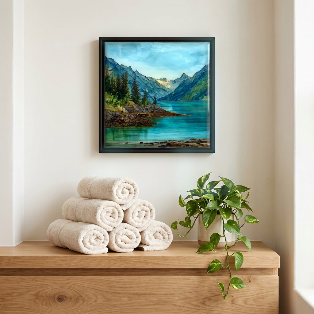A quiet corner of the bath.