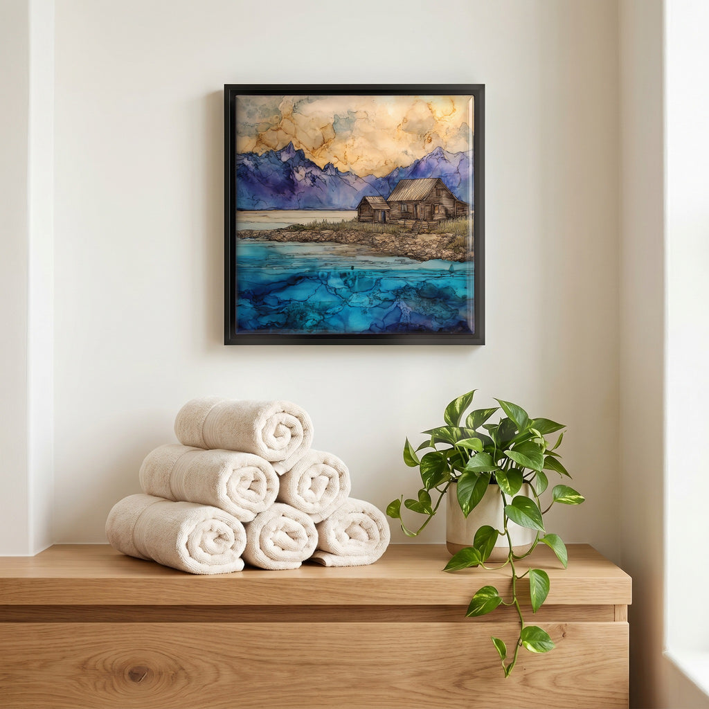 A quiet corner of the bath.