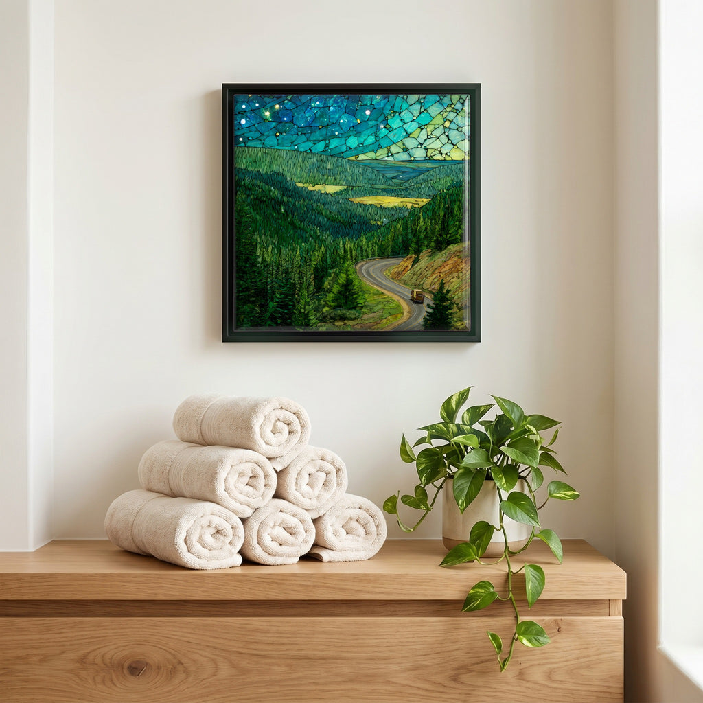 A quiet corner of the bath.