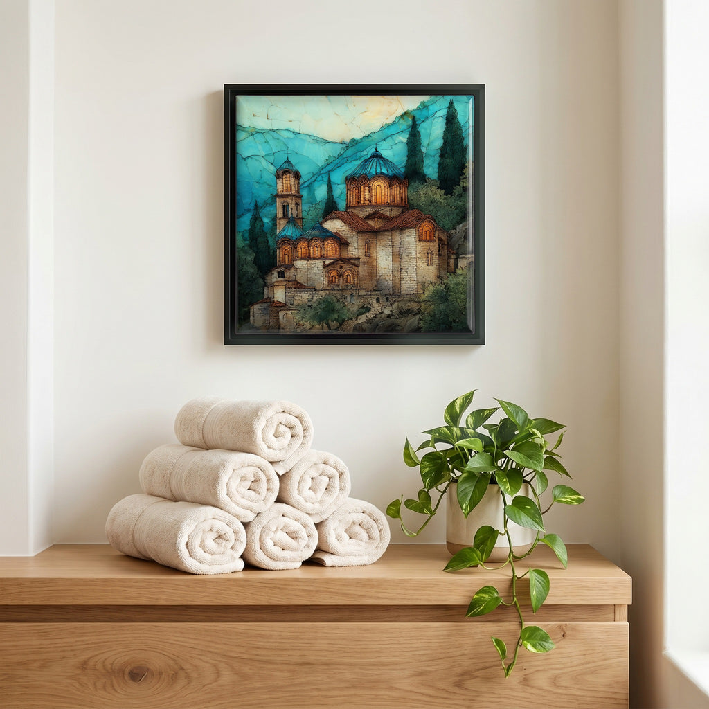 A quiet corner of the bath.