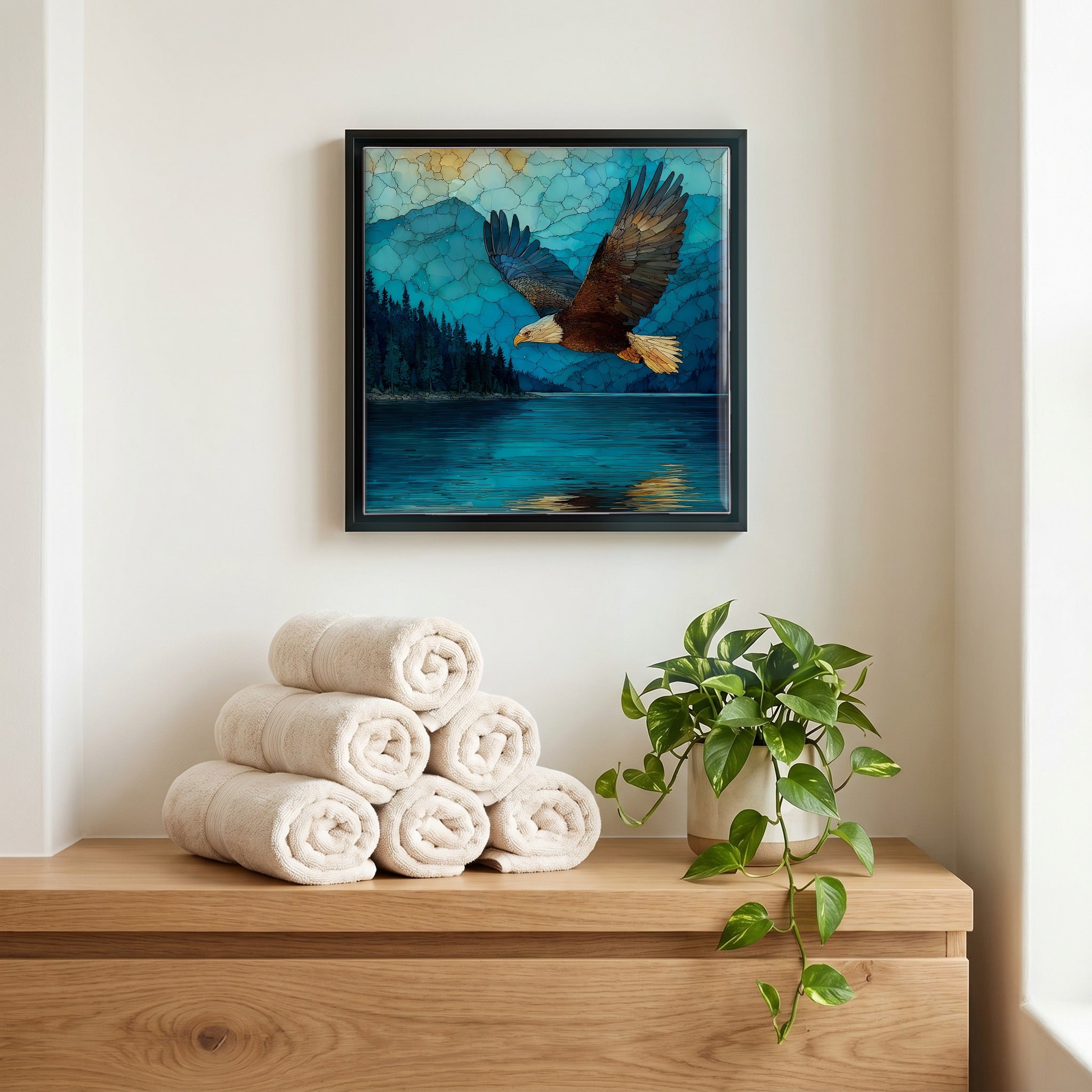 A quiet corner of the bath.