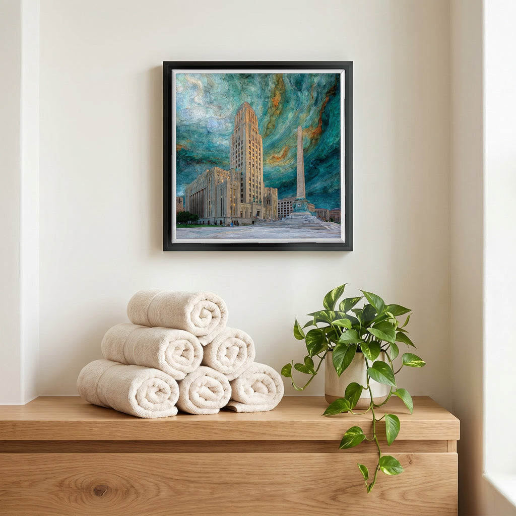 A quiet corner of the bath.