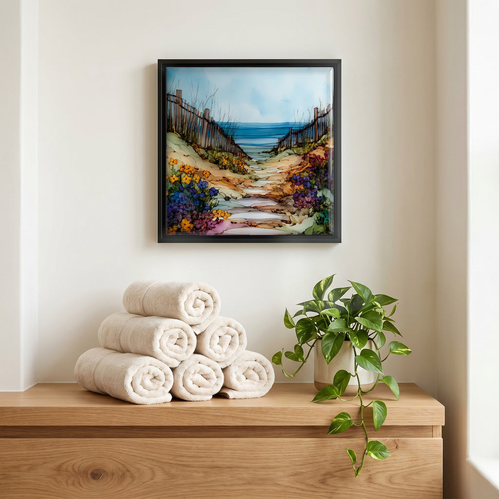 A quiet corner of the bath.