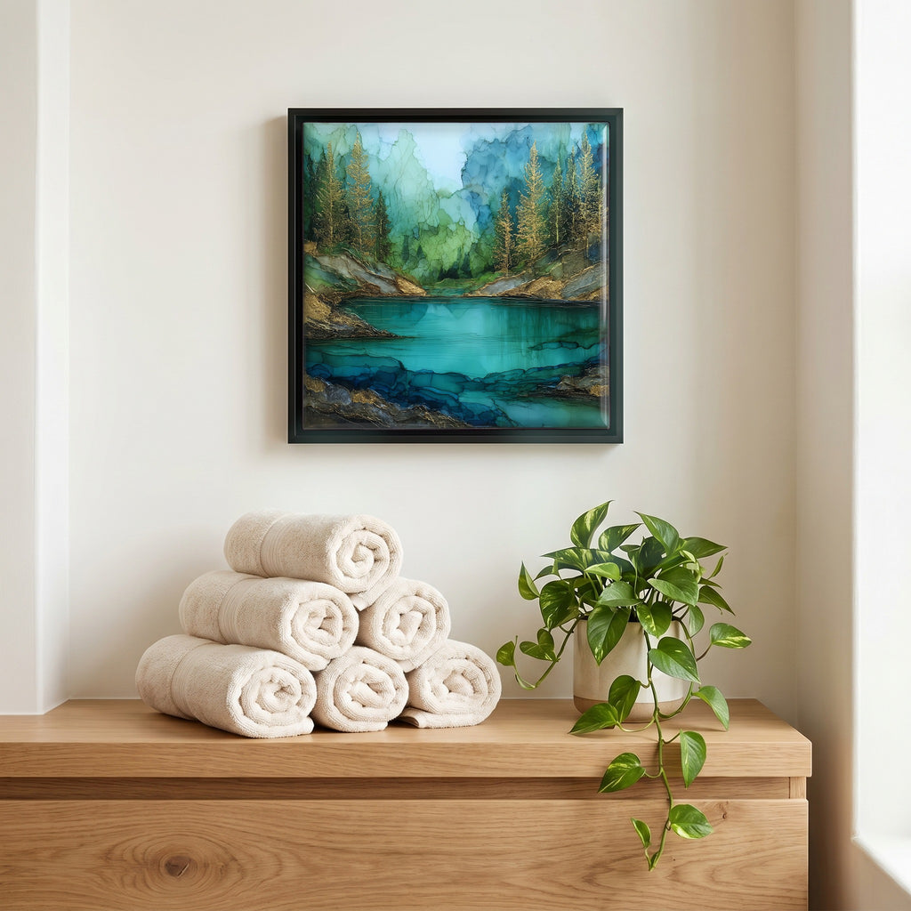 A quiet corner of the bath.