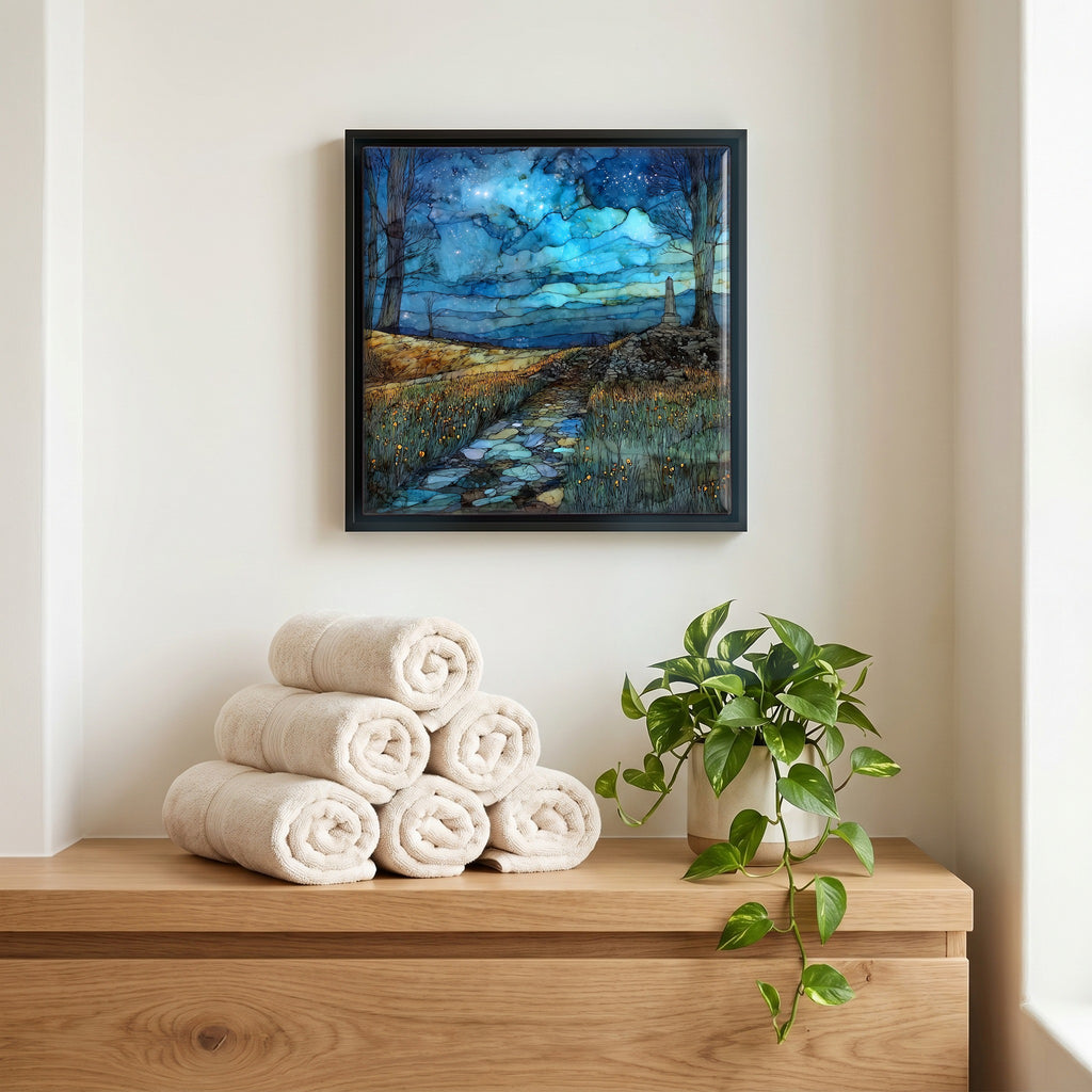 A quiet corner of the bath.