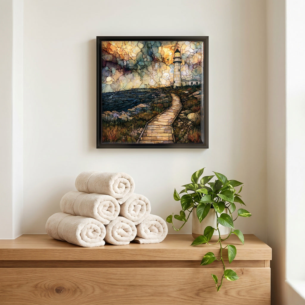 A quiet corner of the bath.