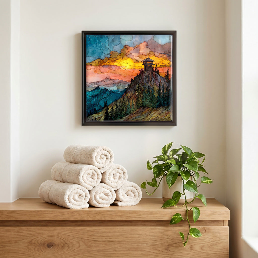 A quiet corner of the bath.