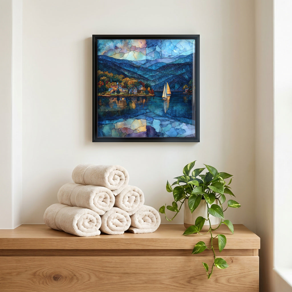 A quiet corner of the bath.