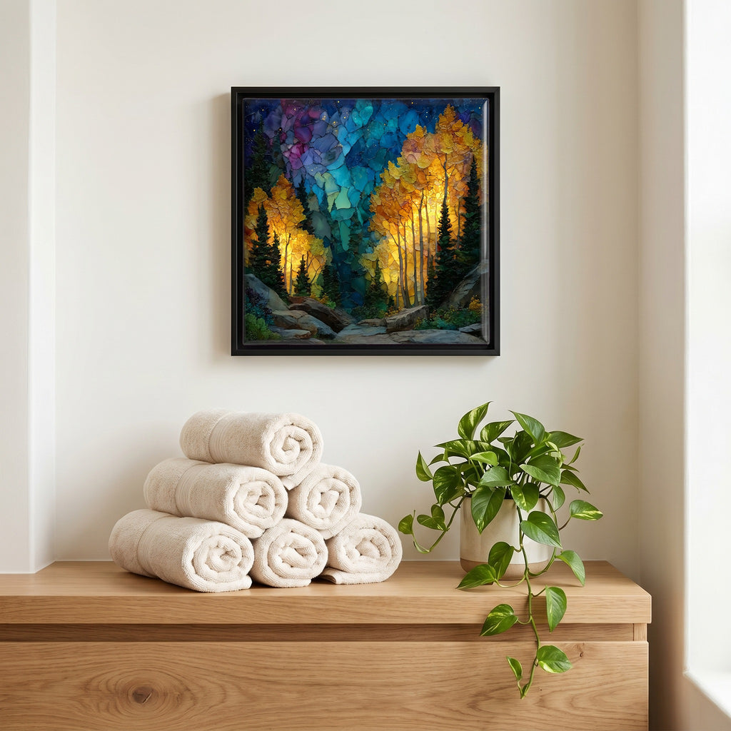 A quiet corner of the bath.