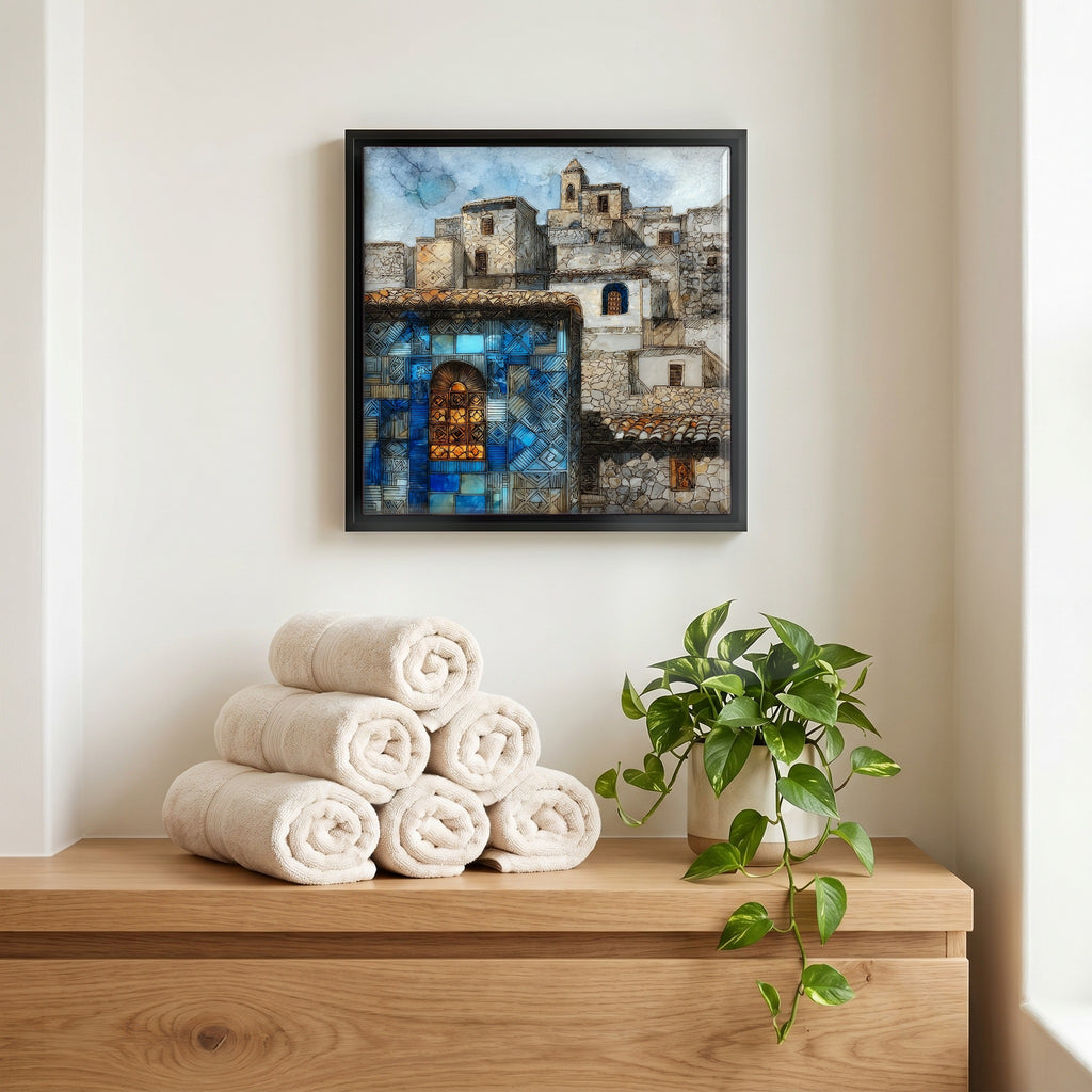 A quiet corner of the bath.