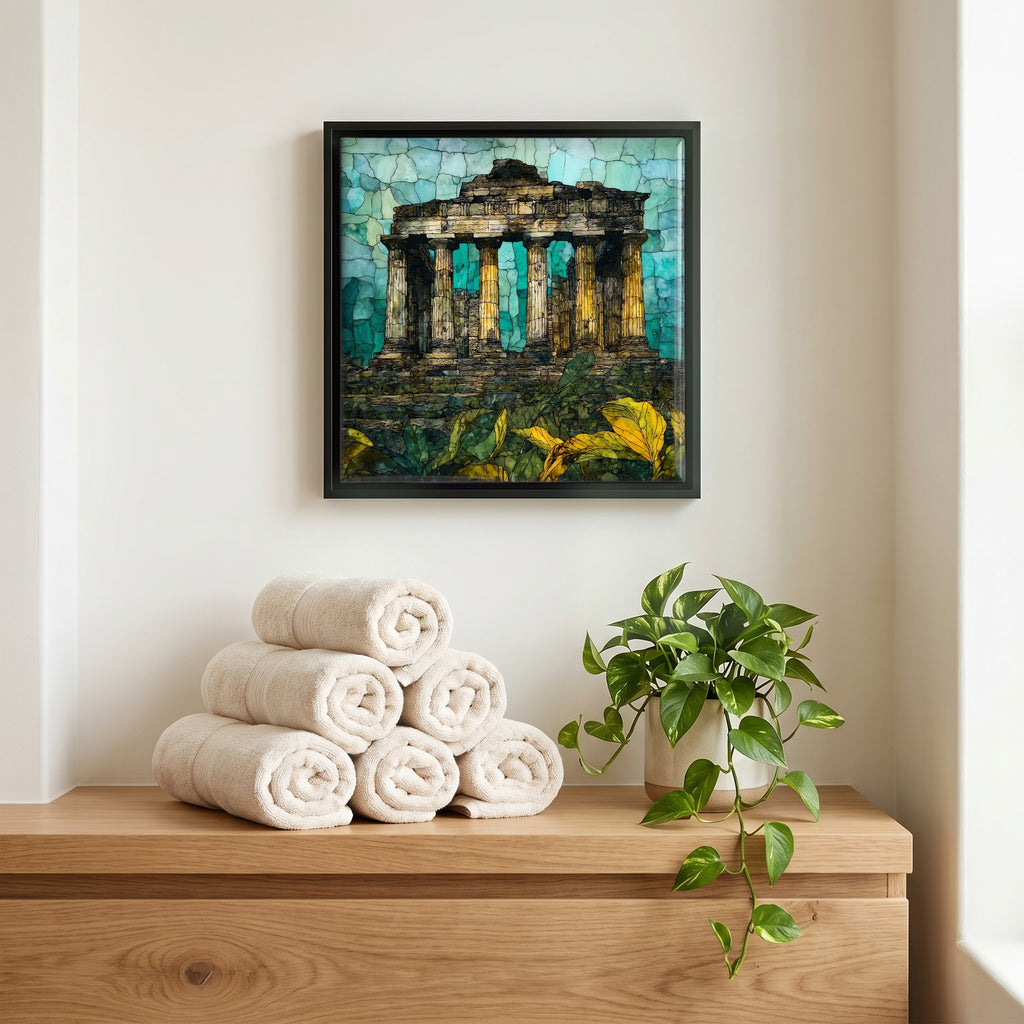 A quiet corner of the bath.