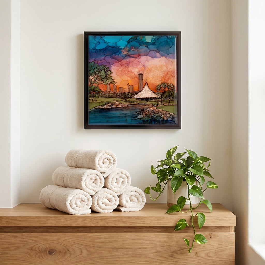 A quiet corner of the bath.