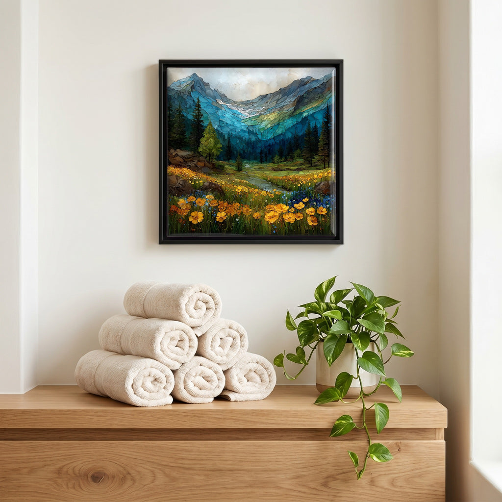 A quiet corner of the bath.