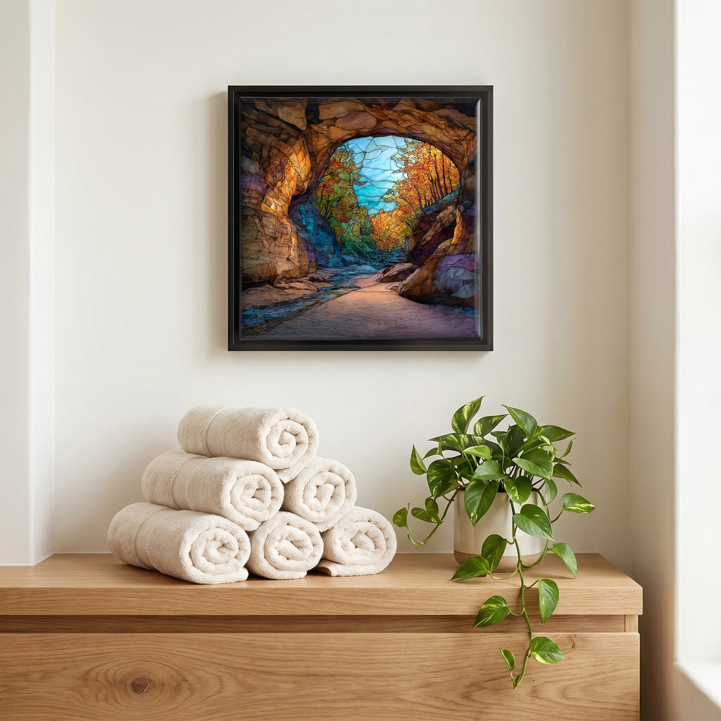 A quiet corner of the bath.