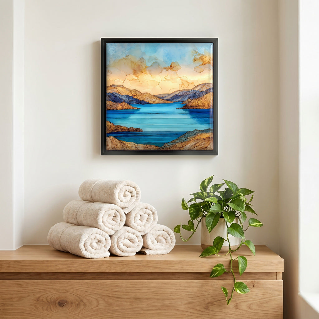 A quiet corner of the bath.