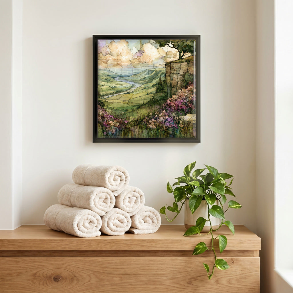 A quiet corner of the bath.