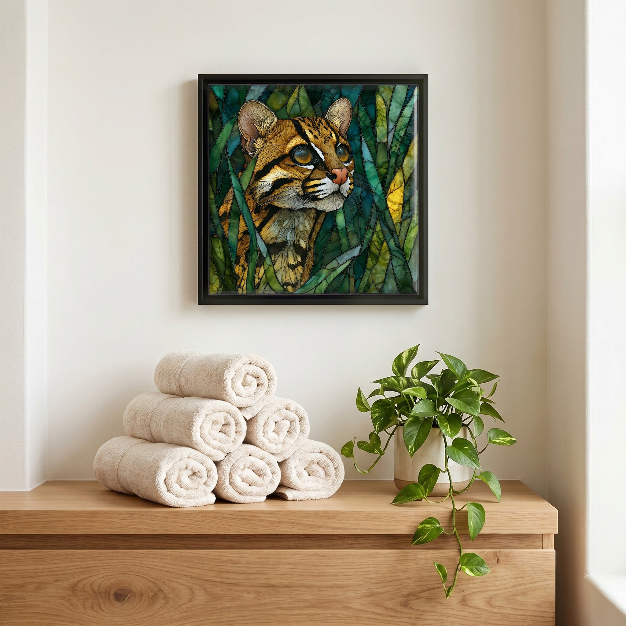 A quiet corner of the bath.